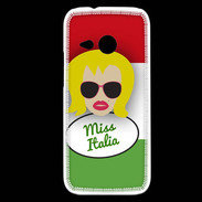 Coque HTC One Mini 2 Miss Italie Blonde
