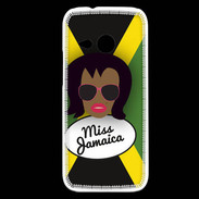 Coque HTC One Mini 2 Miss Jamaica Black