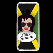 Coque HTC One Mini 2 Miss Jamaica Brune