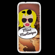 Coque HTC One Mini 2 Miss Martinique Blonde