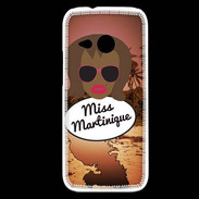 Coque HTC One Mini 2 Miss Martinique Black