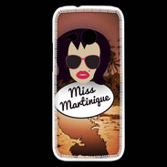 Coque HTC One Mini 2 Miss Martinique Brune