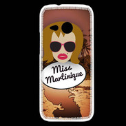 Coque HTC One Mini 2 Miss Martinique Rousse