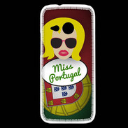 Coque HTC One Mini 2 Miss Portugal Blonde