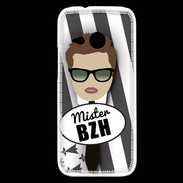Coque HTC One Mini 2 Mister Bretagne Chatain