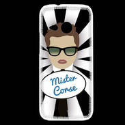 Coque HTC One Mini 2 Mister Corse Chatain