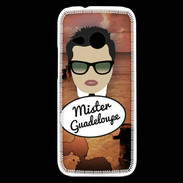 Coque HTC One Mini 2 Mister Guadeloupe Brun