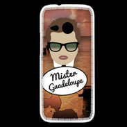 Coque HTC One Mini 2 Mister Guadeloupe Chatain