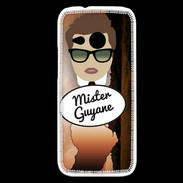 Coque HTC One Mini 2 Mister Guyane Chatain