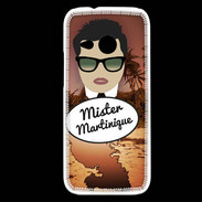 Coque HTC One Mini 2 Mister Martinique Brun