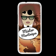 Coque HTC One Mini 2 Mister Martinique Chatain