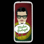 Coque HTC One Mini 2 Mister Portugal Brun
