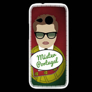 Coque HTC One Mini 2 Mister Portugal Chatain