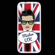 Coque HTC One Mini 2 Mister UK Brun