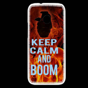 Coque HTC One Mini 2 Keep Calm and Grenade