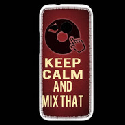 Coque HTC One Mini 2 Keep Calm and Mix That Rouge