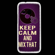Coque HTC One Mini 2 Keep Calm and Mix That Violet