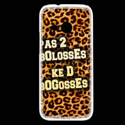 Coque HTC One Mini 2 Pas 2 bolosses Léopard