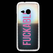Coque HTC One Mini 2 Fuckable Rose ZG