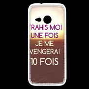 Coque HTC One Mini 2 Trahis moi 2 ZG