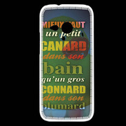 Coque HTC One Mini 2 Canard Bain ZG