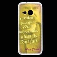 Coque HTC One Mini 2 Ils ne savaient pas ZG