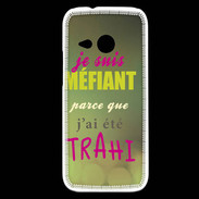 Coque HTC One Mini 2 Méfiant trahis ZG
