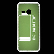 Coque HTC One Mini 2 Low Battery vert ZG