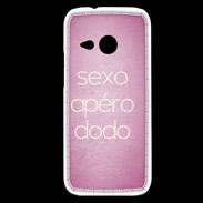 Coque HTC One Mini 2 Sexo Apéro Dodo rose ZG