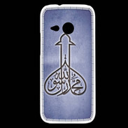 Coque HTC One Mini 2 Islam E Bleu