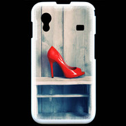 Coque Samsung ACE S5830 Escarpin rouge
