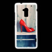 Coque HTC One Max Escarpin rouge