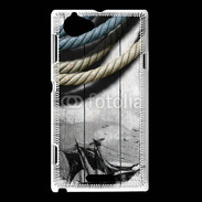 Coque Sony Xperia L Esprit marin 76