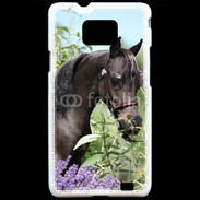 Coque Samsung Galaxy S2 Cheval et nature 75