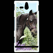 Coque Sony Xperia U Cheval et nature 75
