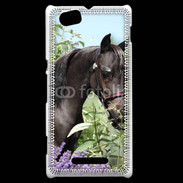 Coque Sony Xperia M Cheval et nature 75