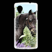 Coque LG Nexus 5 Cheval et nature 75