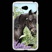 Coque LG L70 Cheval et nature 75
