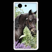 Coque Sony Xperia Z3 Compact Cheval et nature 75