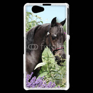 Coque Sony Xperia Z1 Compact Cheval et nature 75