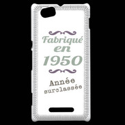 Coque Sony Xperia M Fabriqué en 1950 ZG