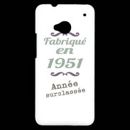 Coque HTC One Fabriqué en 1951 ZG