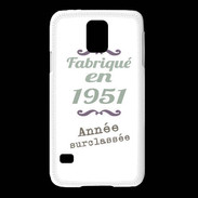 Coque Samsung Galaxy S5 Fabriqué en 1951 ZG