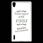 Coque Huawei Ascend P7 Fabriqué en 1951 ZG