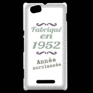 Coque Sony Xperia M Fabriqué en 1952 ZG