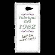 Coque Sony Xperia M2 Fabriqué en 1952 ZG