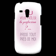 Coque Samsung Galaxy S3 Mini Perfection au féminin ZG
