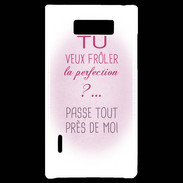 Coque LG Optimus L7 Perfection au féminin ZG