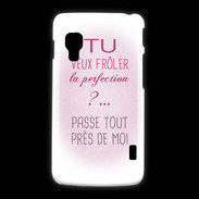 Coque LG L5 2 Perfection au féminin ZG