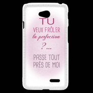 Coque LG L70 Perfection au féminin ZG